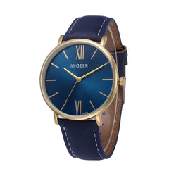 DISU Men Watch Stylish And Simple Temperament Belt watch mens new arrival in men wrist watches relogios masculino