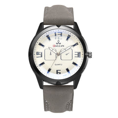 DISU Man Watch Quartz High Quality Leather Blu Ray Glass Watch Mens watches mens 2019 men wristwatch clock