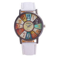 Creative And Unique Zegarki Damskie SONSDO Vintage Harajuku Graffiti  Clock Women's Watches Best Sellers Relojes Para  Mujer@50