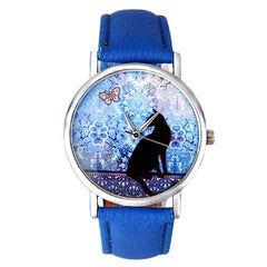 Simple Women's Watches Best Sellers Cute Cat Pattern Ladies Watch  Montre Femme Marque De Luxe Cuir Relojes Para Mujer@50