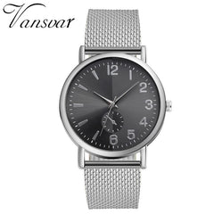 Casual Women Watche Fashion Glass Gemstone Dial Ladies Quartz Wristwatch Rose Gold Mesh Strap Sport  Clock Relojes Para Mujer@50