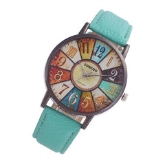 Creative And Unique Zegarki Damskie SONSDO Vintage Harajuku Graffiti  Clock Women's Watches Best Sellers Relojes Para  Mujer@50