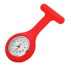Best Selling Clip Nurse Doctor Pendant Pocket Quartz Silica Gel Brooch Nurses Compass Watch Hanging Medical Reloj De Bolsillo@50