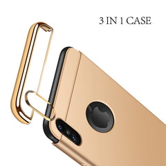 Cool 3D Bat Wing Phone Cases For iPhone X 8 7 6 6S Plus Cover Plating 3 in 1 Shockproof Armor Case Matte Hard PC Shell