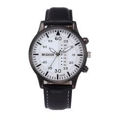 DISU Men Watch Stylish And Simple Temperament Belt watch man new arrival in men wrist watches relogios masculino