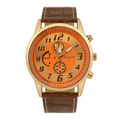 DISU Men Watch Leather Quartz  Luxury Casual Clock watch mens watches mens 2019 relogios masculino