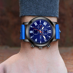 DISU Couple Men Wrist Watch Nylon strap Analog Quartz Round watch man new arrival in men wrist watches mens watches