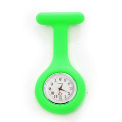 Best Selling Clip Nurse Doctor Pendant Pocket Quartz Silica Gel Brooch Nurses Compass Watch Hanging Medical Reloj De Bolsillo@50