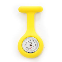 Best Selling Clip Nurse Doctor Pendant Pocket Quartz Silica Gel Brooch Nurses Compass Watch Hanging Medical Reloj De Bolsillo@50