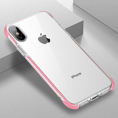Shockproof Bumper Transparent Silicone Phone Case For iPhone 11Pro Max X XR XS Max 8 7 6 6S Plus Transparent protection Cover