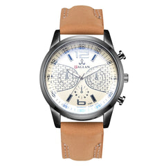 DISU Men Quartz Watch Leather Clock Blu Ray Glass wristwatch mens vintage men wristwatch clock mens wrist watches