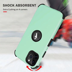 Shockproof Phone Case For iPhone 11Pro Max XR X XS Max 7 8 6 6sPlus 3 in 1 Hybrid Full Body Protect Anti-Knock Armor Phone Shell