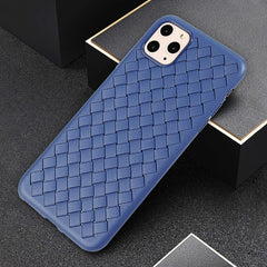 Breathable Mesh Case For iPhone 11 Pro Max XS 7 8 Plus X XR Leather TPU Weaving Grid Back Cover For iPhone11 Silicone Funda Shel