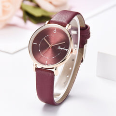 Luxury Women Watches Simple Dial Ladies Quartz Wristwatch Business Leather Strap High Quality Clock  Casual Reloj Mujer @50