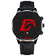 DIJANES Mens Fashion Black Stainless Steel Mesh Belt Watches Minimalist Men Business Calendar Quartz Watch Relogio Masculino