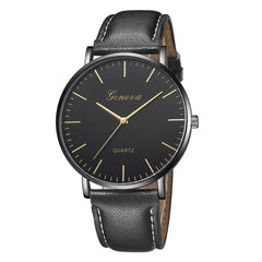 Simple Men's Watch Sports Casual Quartz Leather Men Watches Male Clock Round Dial Fashion Erkek Kol Saati