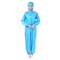 Disposable Protective Suit Full Body Anti Virus Anti-static Dustproof WorkSuit Labor Hospital Safety Clothing Coveralls With Cap