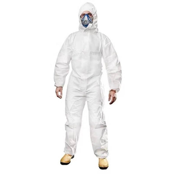Protective Clothing Women Men Isolation Suit Set Disposable Antistatic Workwear Dust Anti-virus virus protect Skin 2020