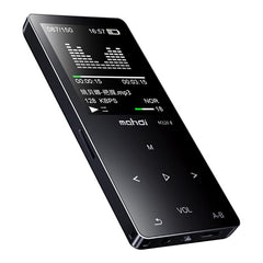 Original Metal touch keys Bluetooth MP3 Player 8GB Built-in Loud Speaker mini Music Player with FM Radio Voice Recorder E-book