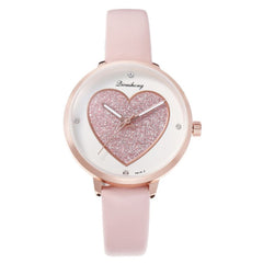Women Watches Fashion Leather Belt Band Ladies Quartz Wrist Watch Starry Sky Round Dial Roman Clock Rhinestone Gift Montre Femme