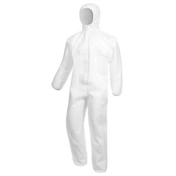 Professional Protective  Clothing Non-woven Isolation Suit Set Disposable Antistatic Workwear Dust Anti-virus In stock