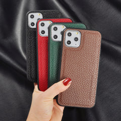 Solid Color Untra-thin Phone Case For iPhone 11 11Pro Max XR XS Max 8 7 6S 6 Plus Business Soft PU Leather Shockproof Back Cover
