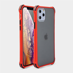 Shockproof Bumper Transparent Phone Cases For iPhone 11 11 Pro Max XR XS Max X 8 7 6 6S Plus Soft Silicone Frame Back Cover Capa