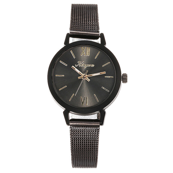 Best Selling Women Watches Rose Gold Scale Dial Ladies Quartz Wristwatc Business Mesh Strap Clock Casual Gift Montre Femme@50