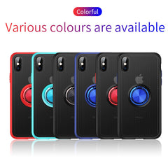 Ring Armor Case For Apple iPhone 11 Pro Max XR Xs Max 8 7 6 6s Plus X Transparent Magnetic Anti Shock Impact Case For iPhone 11