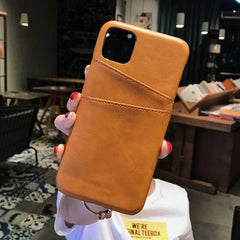Luxury Card Holder Case for iPhone 6 6s 7 8 Plus PU Leather Wallet Back Case for iphone X XR XS Max 11 11 Pro Max Phone Cover