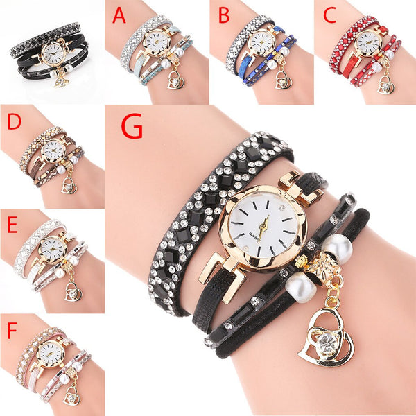 Women Watches Fashion Chimes Diamond Leather Bracelet Ladies Luxury Analog Quartz Wristwatch Simple Clock Gift Relogio Feminino