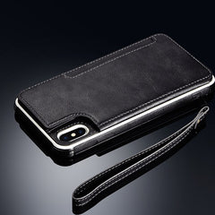 Luxury Leather Card Wallet Cases For iPhone 11Pro XS Max X XR 8 7 6 6S Plus Card Slot Soft Silicone shockproof Back Cover Capa