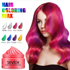 Disposable Hair Color Wax Styling DIY Men Women 100g Hair Coloring Mud Paste Dye Cream For Hair Coloring Styling Products TSLM2