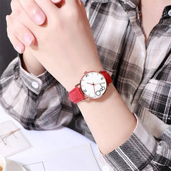 Luxury Women's Watch Fashion Simple All-match Women Clock Quartz Wristwatch Leather Belt Gift Dress Clock 2020 Hot Reloj Mujer