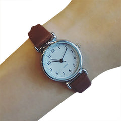 Women Wathches Quartz Analog Clocks Delicate Luxury Business Wrist Watches Small Dial Ladies' Gifts Leather New Reloj Mujer*M