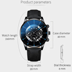 Fashion Men Stainless Steel Case Watch Luxury Calendar Quartz Wrist Watches Business Casual Watch for Man Clock Relogio Masculin