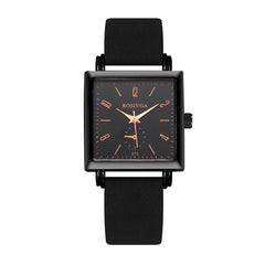 Ladies Watch Luxury Brand Square Dial Fashion Women Watches Girl Gift Clock Dress Leather Quartz WristWatch Zegarek Damski 2020
