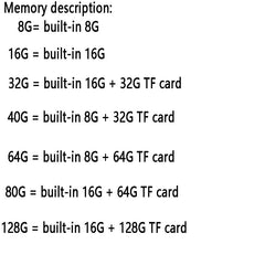 Bluetooth 5.0 metal MP3 player full touch screen built-in speaker 16G with e-book FM radio recording video playback