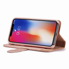 2 in 1 Car magnetic Phone Case For iPhone XR XS X XS Max 7 8 6 6S Plus Card Holder Business PU Leather Wallet Flip Cover Fundas