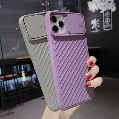 Solid Color Camera Protection Phone Case For iPhone 11 11Pro Max XR XS Max 7 8 6 6S Plus X Soft TPU Airbag Shockproof Back Cover