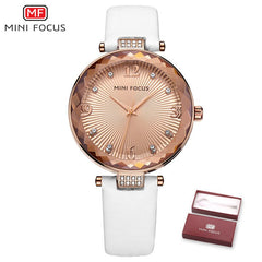 MINIFOCUS Luxury Brand Lady Watch For Woman Quartz Women's Watches Wristwatches Casual Dress Watches Women Fashion Watch 2019