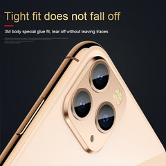 Modified Metal Sticker Camera Lens Seconds Change Cover For iPhone X XS MAX Fake Camera For iPhone 11 Pro Max Glass Protector