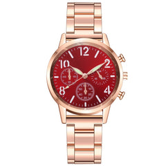 New Fashion Women  Watches Luxury Brand Stainless Steel Rose Gold Strap Watches Ladies Quartz Wristwatch Gift Reloj Mujer Clock