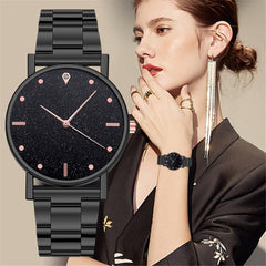 2020 Women's Watch Romantic Starry Sky Dial Ladies Quartz Wristwatch Business Alloy Watch Gift Clock Droshipping Reloj Mujer@50