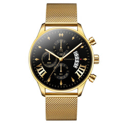 2020 Business Watches Luxury Men's Top Stainless Steel Male Quartz Watch Man Wristwatch Military Sport Clock Gift Reloj Hombre@5