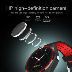 V9 Smart Watch with Camera Bluetooth Smartwatch SIM Card Pedometer Wristwatch for Android Phone Wearable Devices