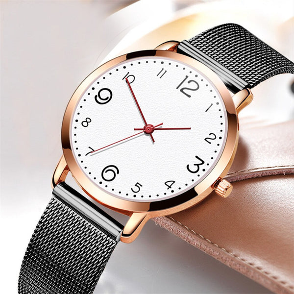 Women's Watch Top Brand Luxury Watch Woman's Bracelet Stainless Steel Delicate Dial Ladies Dress Clock  Gift Relogio Feminino