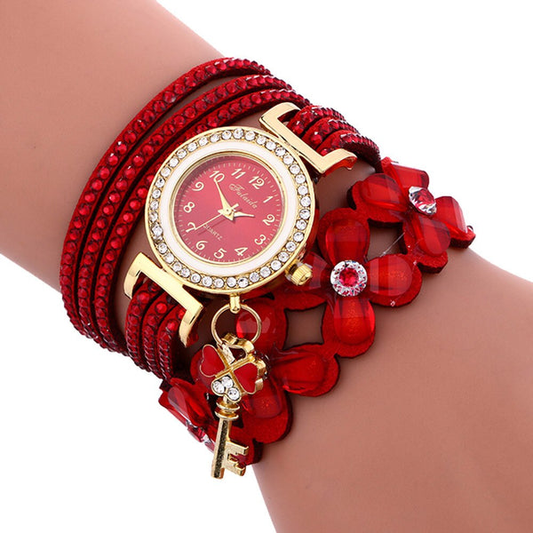2020 Women Watches Bracelet Ladies Watch With Rhinestones Clock Womens Vintage Fashion Dress Wristwatch Gift Relogio Feminino*M