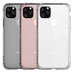 Heavy Duty Protection Case For iPhone 11 Pro Max X XS Max Four Corner Strengthen Silicon Clear Cover For iPhone XR 6 6S 7 8 Plus