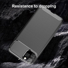 Luxury Case for iPhone 11 Silicone Phone Case for iPhone 11 Pro Max 2019 Carbon Fiber Protective Cover for iPhone XR X XS Max